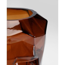 Vase Prisma Face marron 30cm
