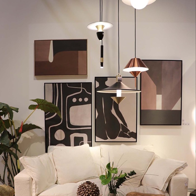 Black and grey abstract shapes paint - Artistic - Kare Design