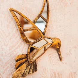 Mirror wall decoration - Colibri - Kare Design