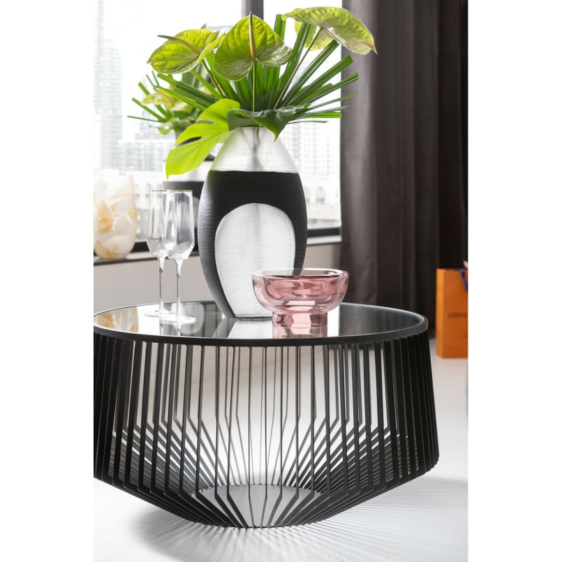 Flûtes à champagne dorées - Diamond Rim - Kare Design