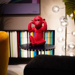 Tirelire singe qui se bouche les oreilles - Monkey Kikazaru - Kare