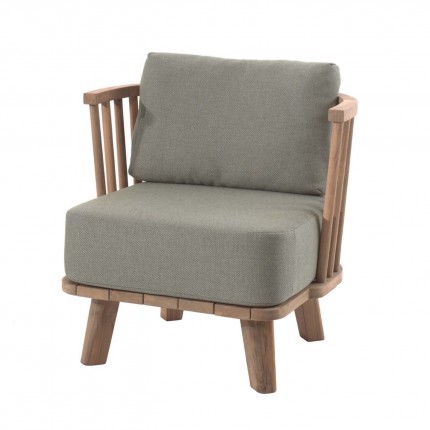 Fauteuil de jardin Casablanca vert Gescova