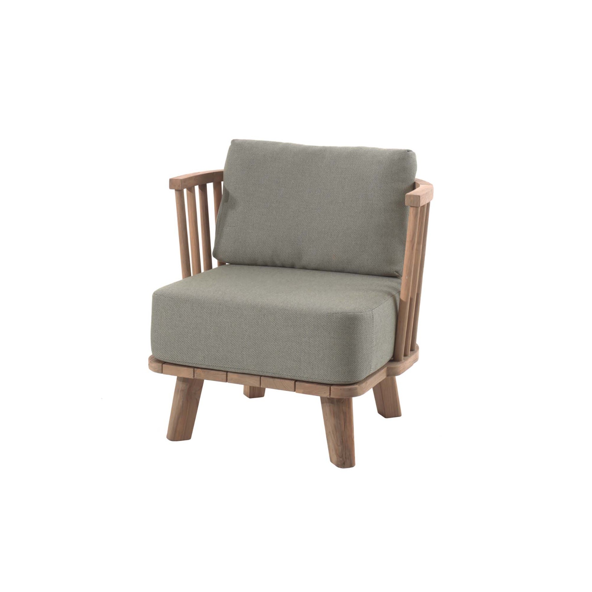 Fauteuil de jardin Casablanca vert Gescova