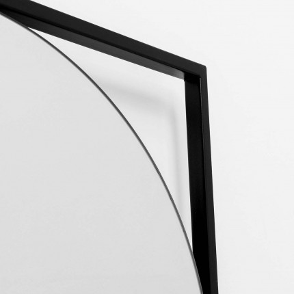 Miroir Bonita noir 109x71cm Kare Design