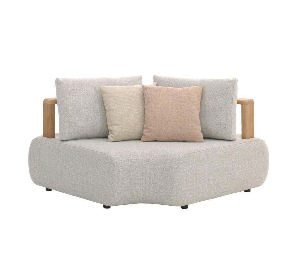 Assise d'angle Mila beige Gescova Assise d'angle Mila beige Gescova