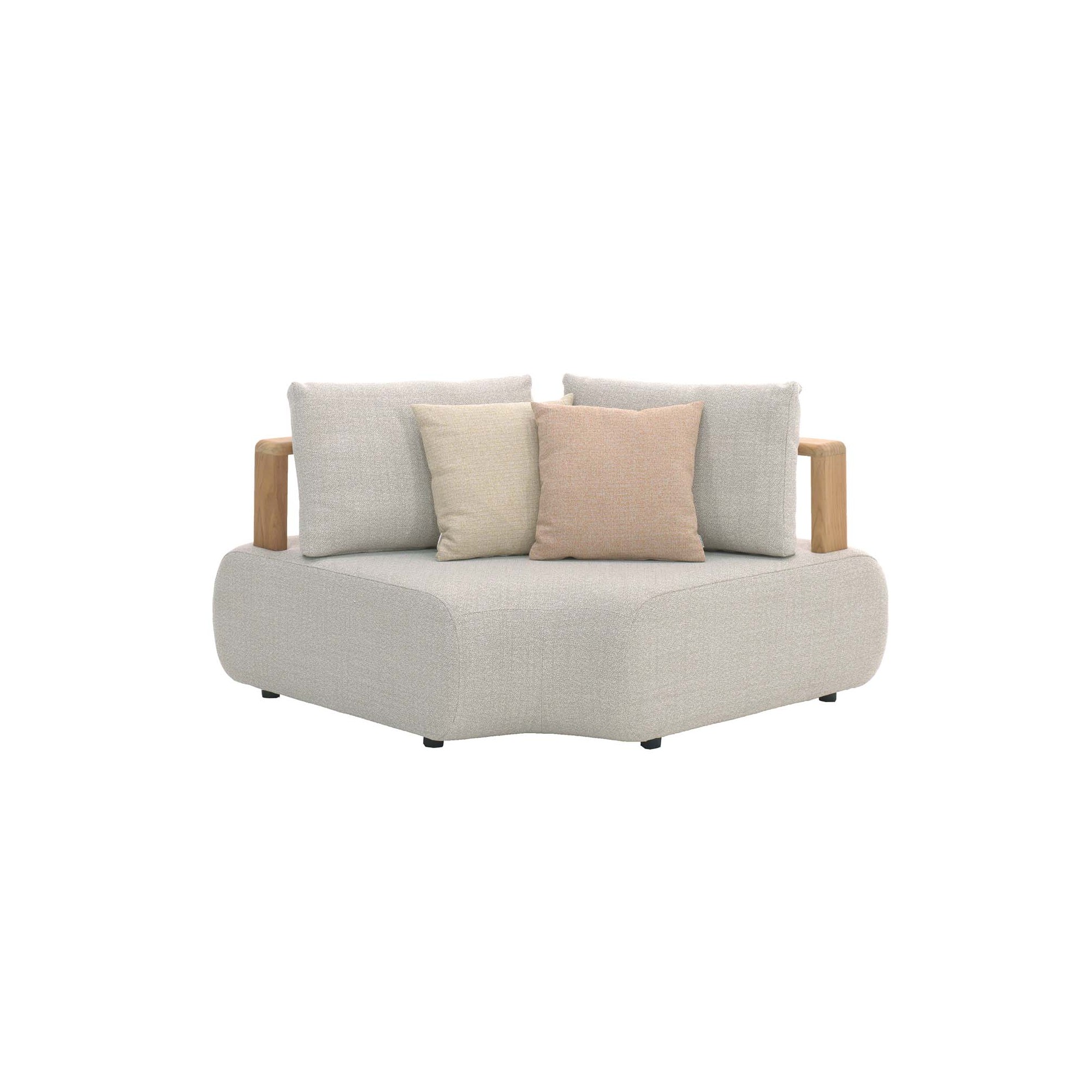 Assise d'angle Mila beige Gescova