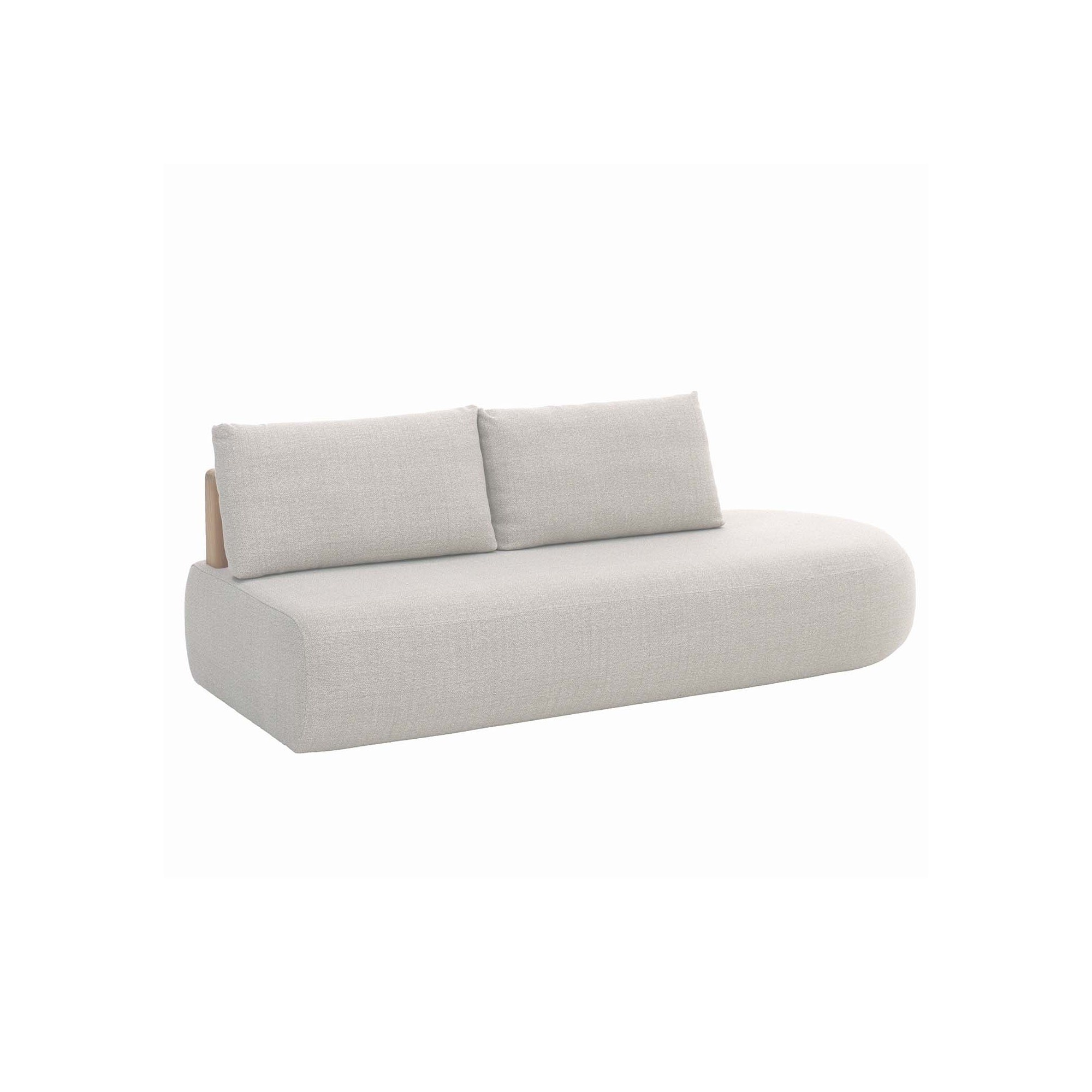 Canapé de jardin Mila 2 places beige Gescova