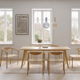 Scandinavian wooden table - Memo - Kare Design