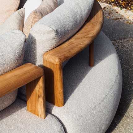 Assise d'angle Mila beige Gescova