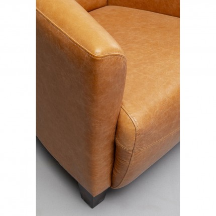 Fauteuil Cigar Lounge marron clair Kare Design