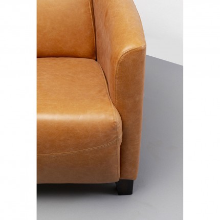 Fauteuil Cigar Lounge marron clair Kare Design