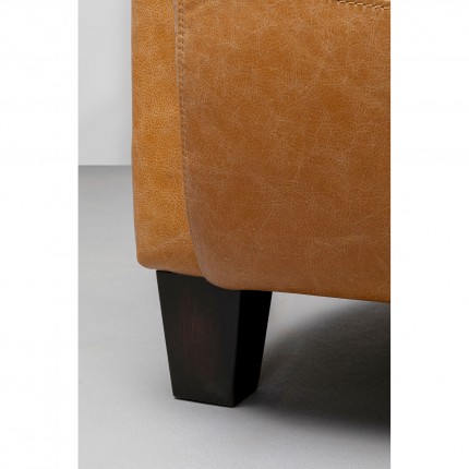 Fauteuil Cigar Lounge marron clair Kare Design