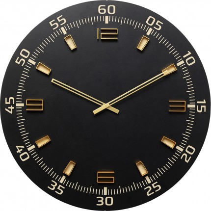 Wall clock Milk Bar black 60cm Kare Design