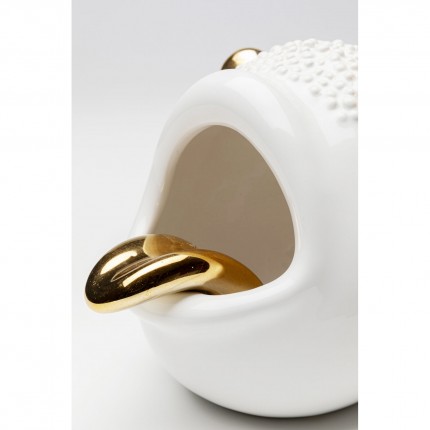 Déco Animal têtard blanc et doré Kare Design