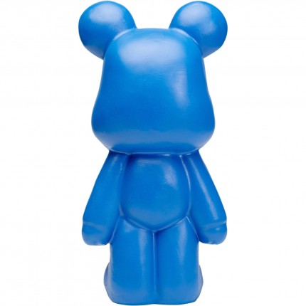 Déco ours 51cm bleu Kare Design
