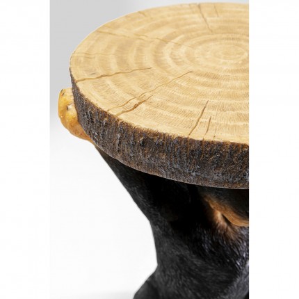 Side Table Animal black dachshund Kare Design
