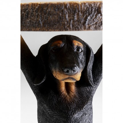 Side Table Animal black dachshund Kare Design