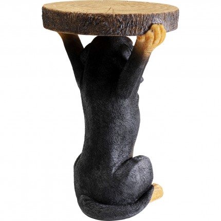 Side Table Animal black dachshund Kare Design