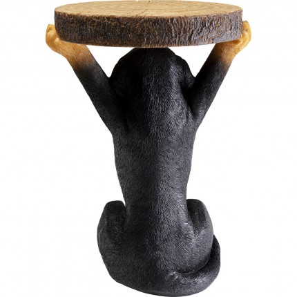 Side Table Animal black dachshund Kare Design