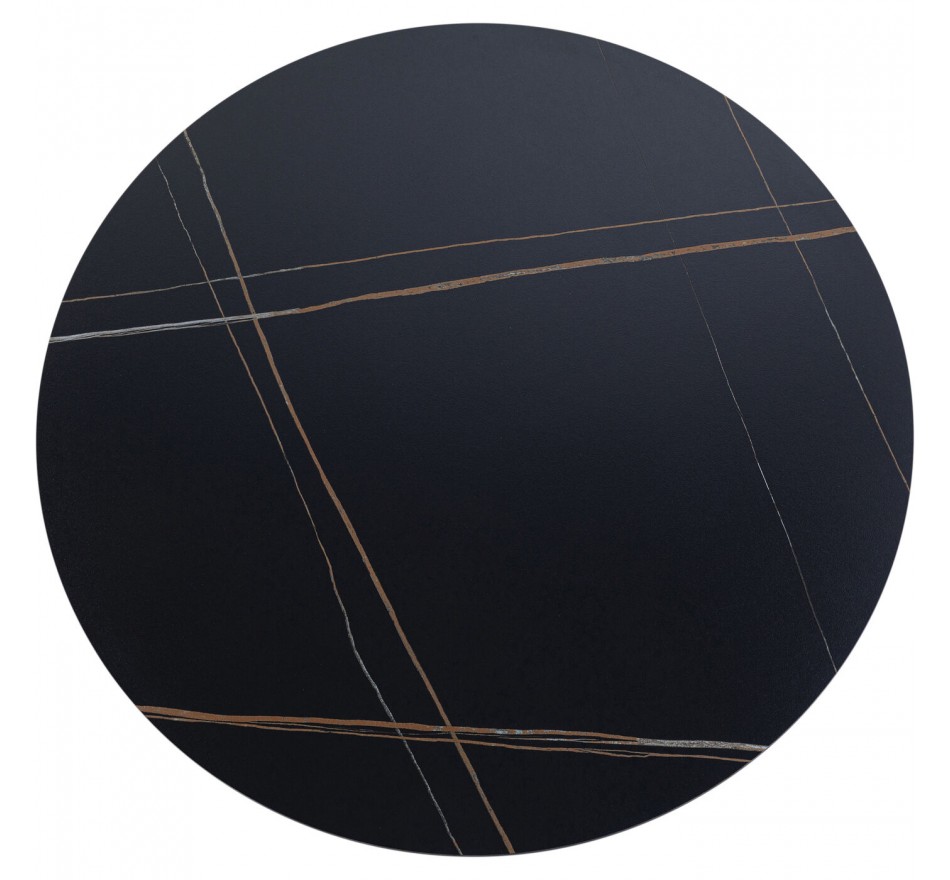 Plateau de table Invitation rond grès noir 120cm Kare Design Plateau de table Invitation rond grès noir 120cm Kare Design