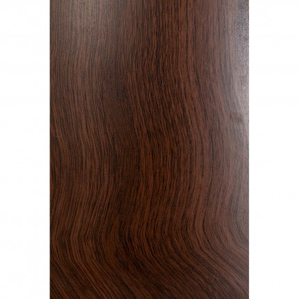 Table Cono Ø120cm ceramic walnut Kare Design