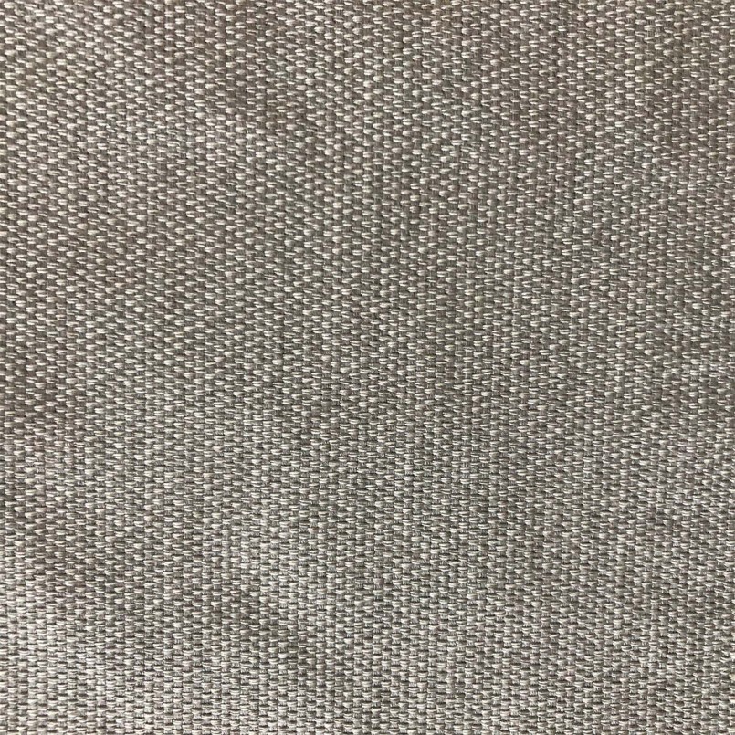 Fauteuil de jardin en tissu gris clair et alu blanc - Rafa - Gescova