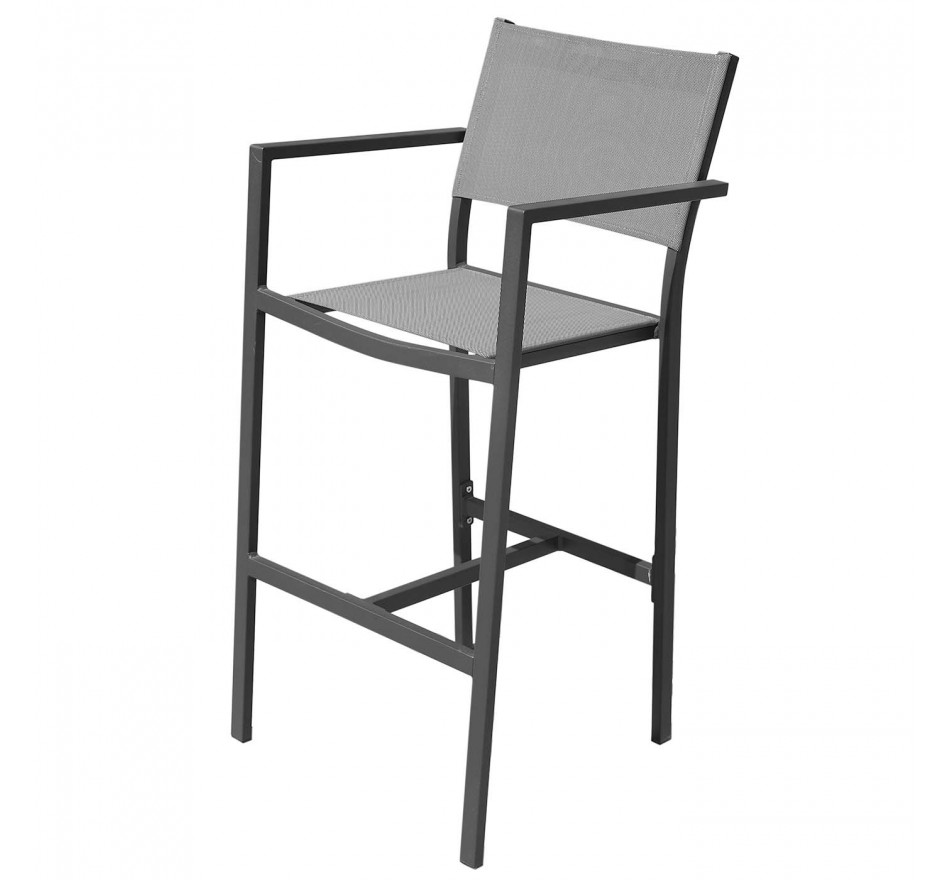 Bar stool Poniente charcoal grey Gescova Bar stool Poniente charcoal grey Gescova