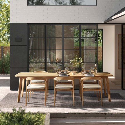 Chaise Jakarta verte Gescova