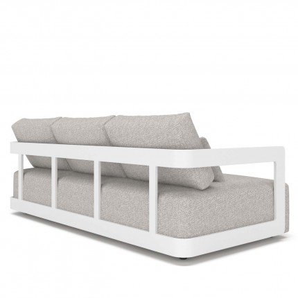 Outdoor sofa Rafa 3-Seater white Gescova