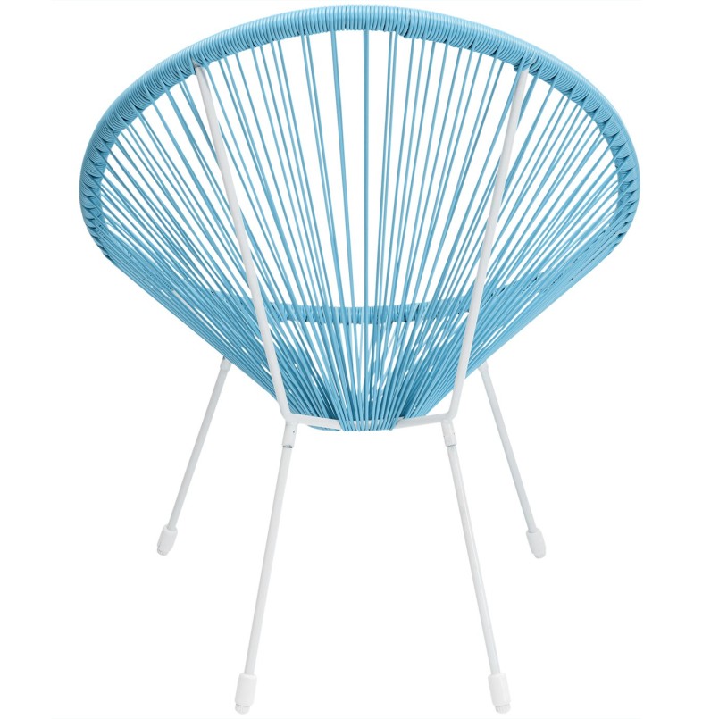 Blue garden armchair - Acapulco - Kare Design