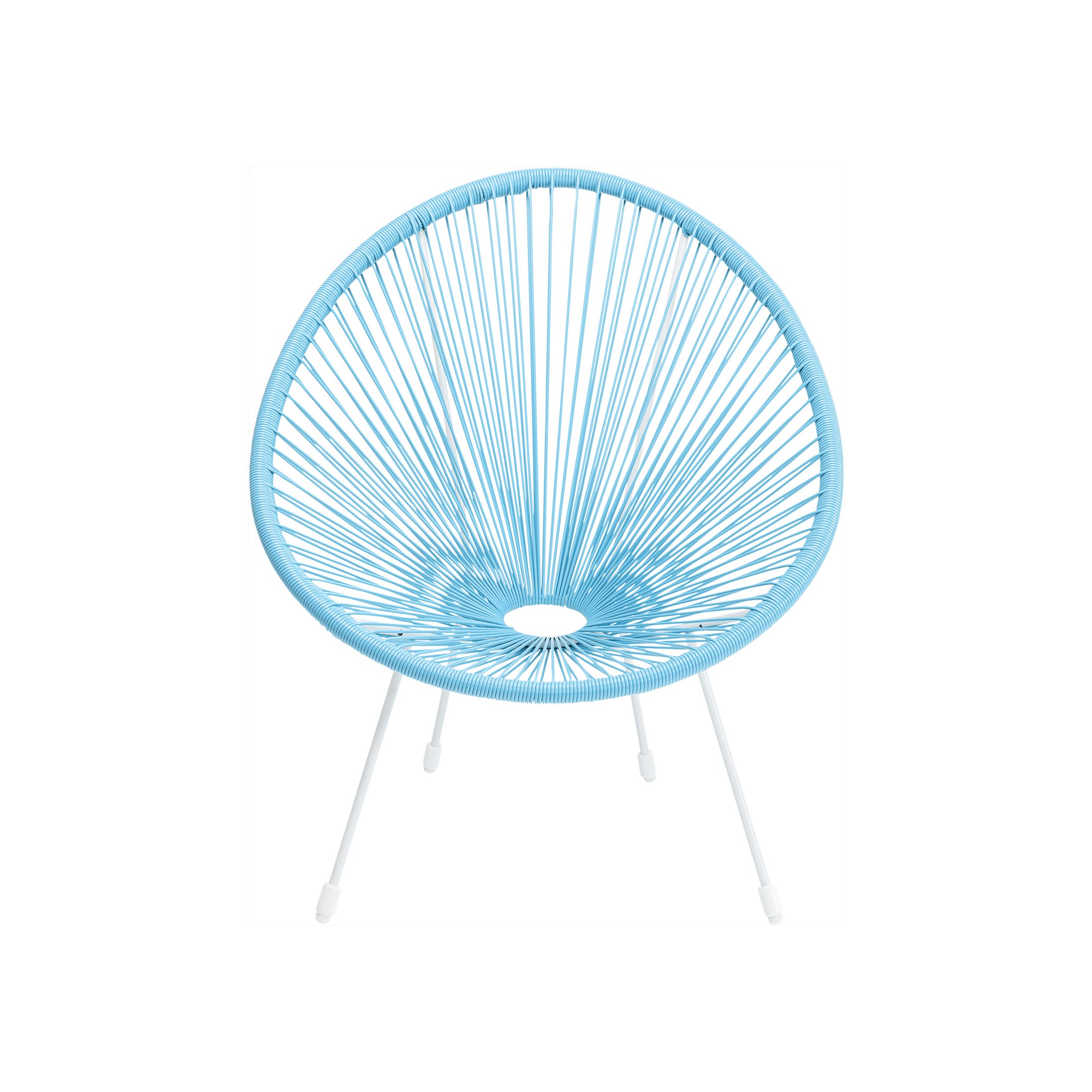 Fauteuil de jardin Acapulco bleu Kare Design