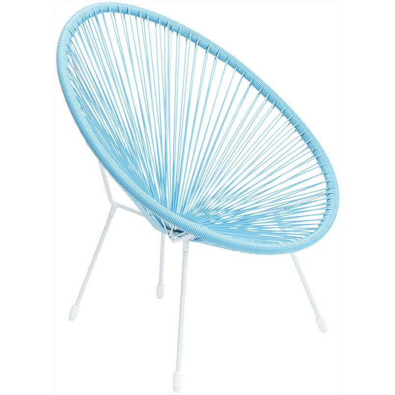 Fauteuil de jardin bleu - Acapulco - Kare Design