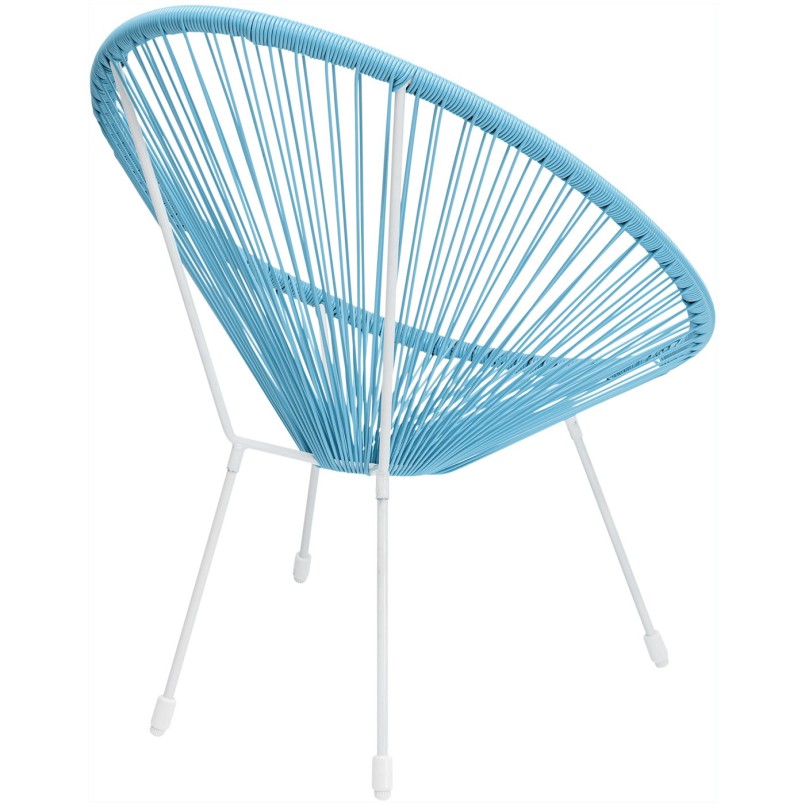 Fauteuil de jardin bleu - Acapulco - Kare Design