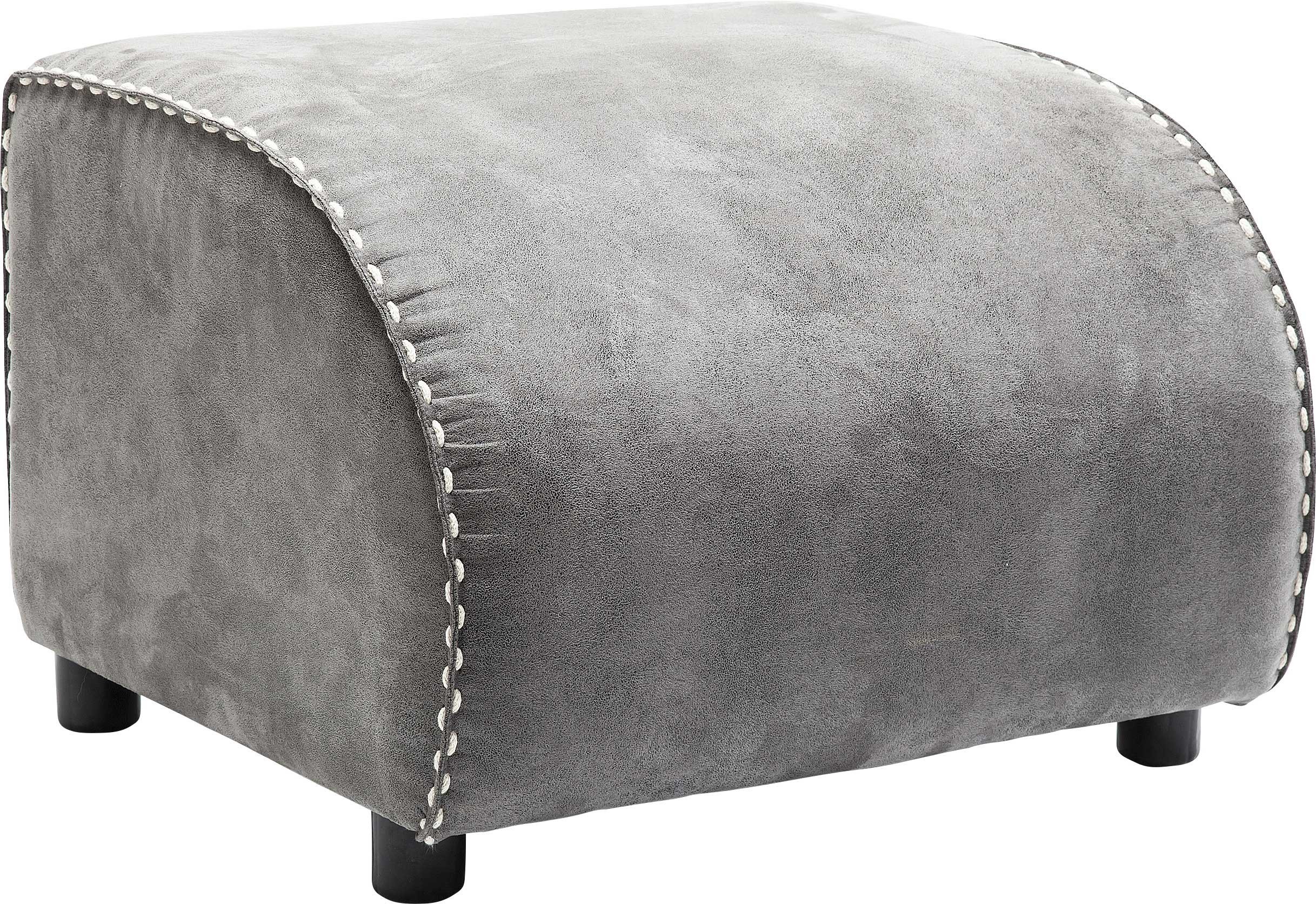 Repose-pieds Ritmo Vintage gris Kare Design