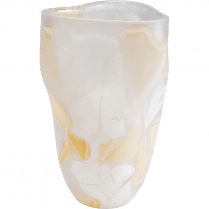 Vase Galicia beige 29cm Kare Design