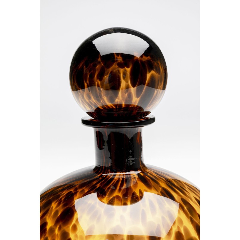 Brown glass carafe - Caramel - Kare Design
