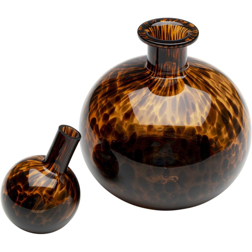 Carafe en verre marron - Caramel - Kare Design