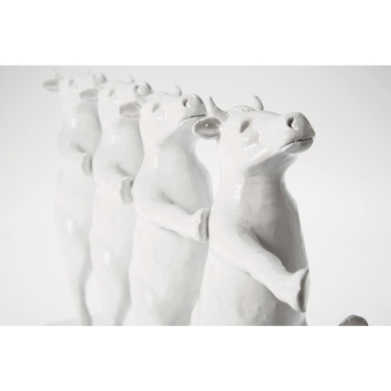 Déco vaches blanches qui dansent - Kare Design