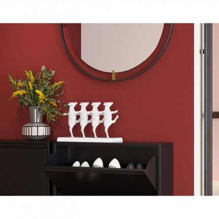 Déco vaches cancan blanches Kare Design