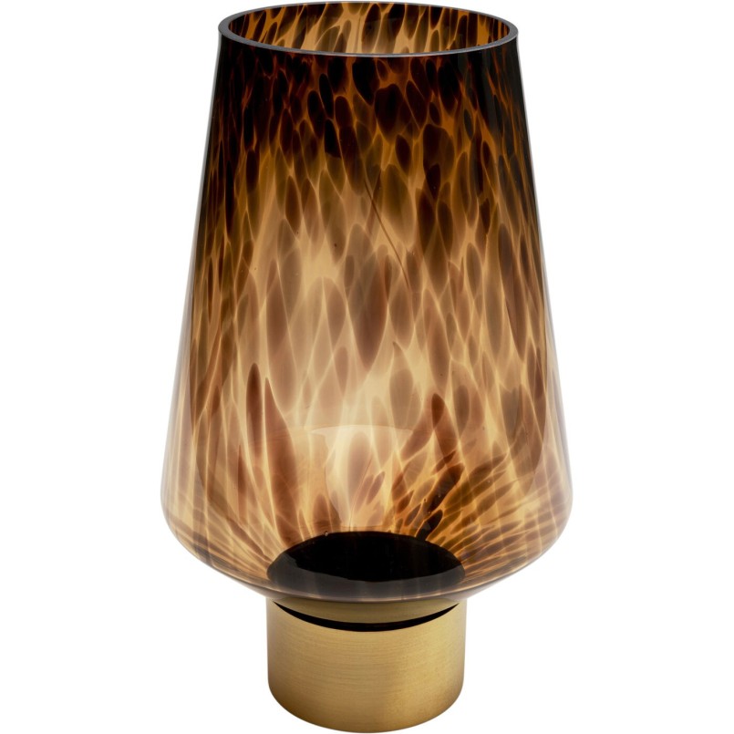 Vase en verre marron - Caramel - Kare Design