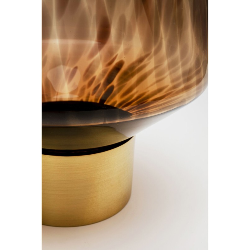 Vase en verre marron - Caramel - Kare Design