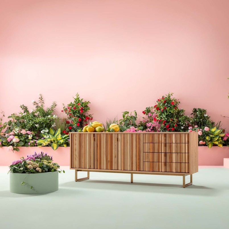 Buffet en frêne - Concertina - Kare Design