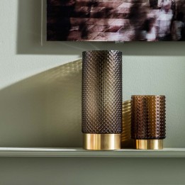Vase vert et doré - Barfly - Kare Design