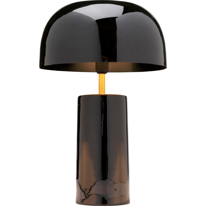 Retro black table lamp - Loungy - Kare Design