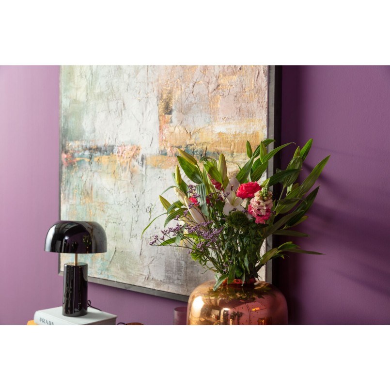 Retro black table lamp - Loungy - Kare Design
