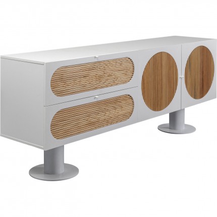 Sideboard Atomic white Kare Design