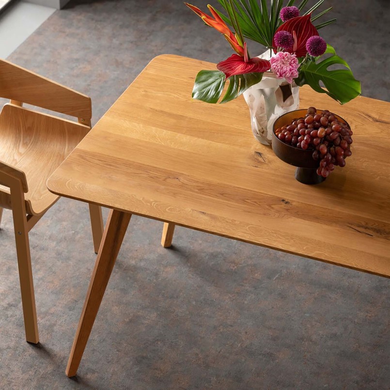 Solid oak table - Memo - Kare Design