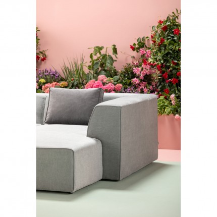 Canapé d'angle Infinity droite gris Kare Design