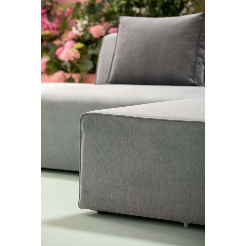 Canapé d'angle contemporain gris - Infinity - Kare Design