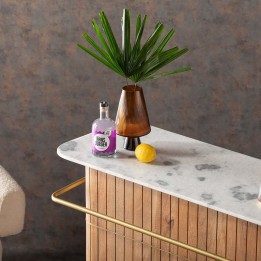 Vase marron en verre texturé - Earthy - Kare Design
